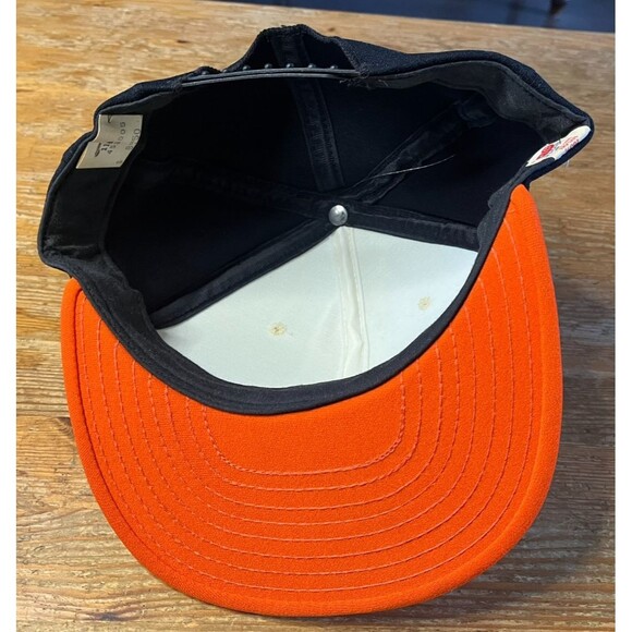 Vintage Baltimore Orioles Snapback Hat 70s 80s Bird Logo AJD Unworn White Front - Picture 5 of 9